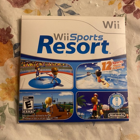 Nintendo Other - Wii Sports Resort Nintendo Video Game Disc CIB Complete